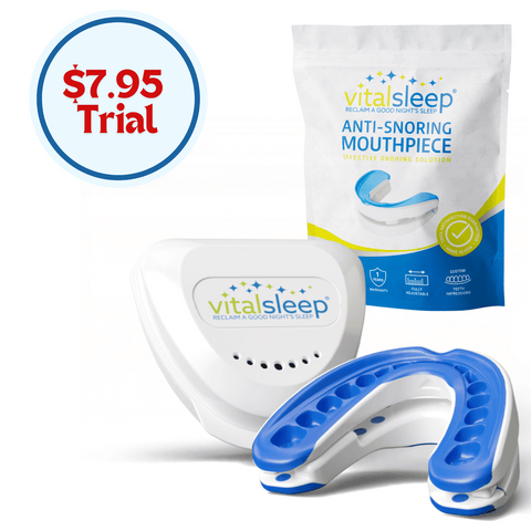 VitalSleep Trial Offer - $7.95 for 30 Days snoring device